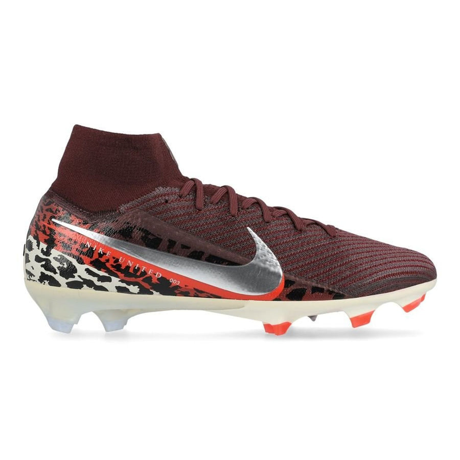 Crampons Mercurial Superfly 10 Elite FG United - Bordeaux/Argenté/Universal Red/Gris