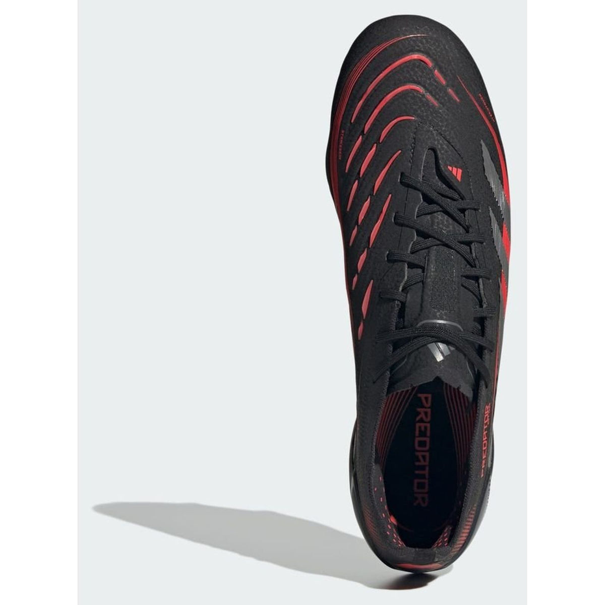 Crampons Predator Elite Fold-over Tongue AG Stealth Victory - Noir/Gris/Lucid Red