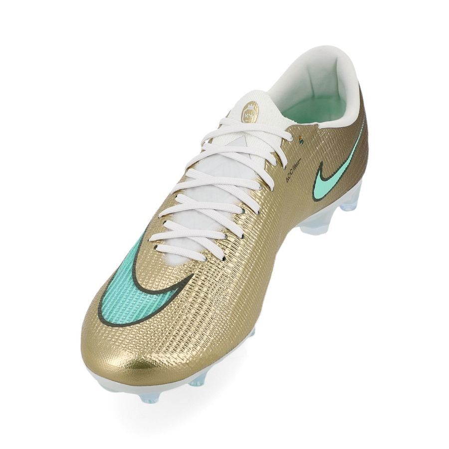 Crampons Air Zoom Mercurial Superfly 11 Elite AG-PRO Mbappé Personal Edition - Doré