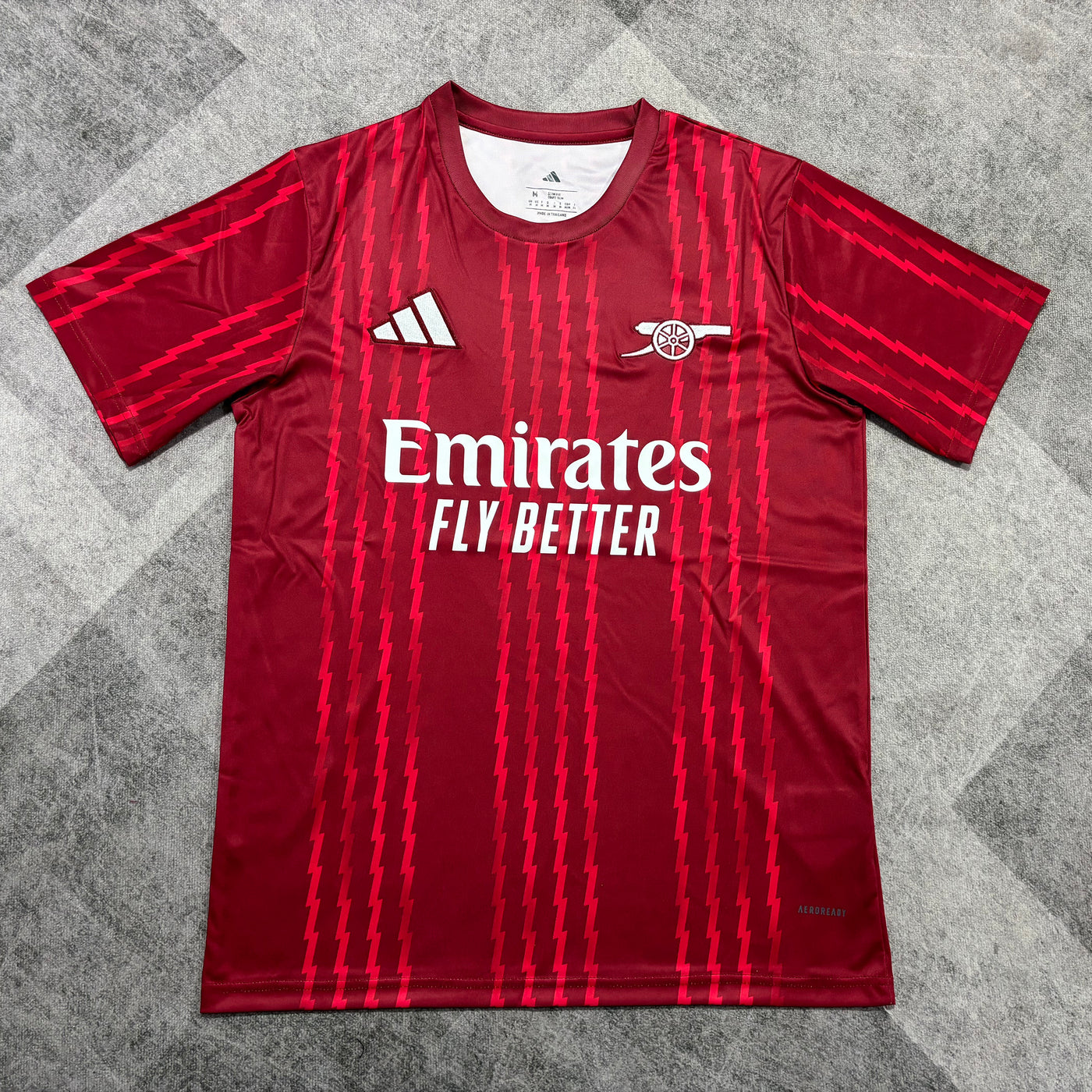 Maillot Arsenal Avant-Match 2025/2026