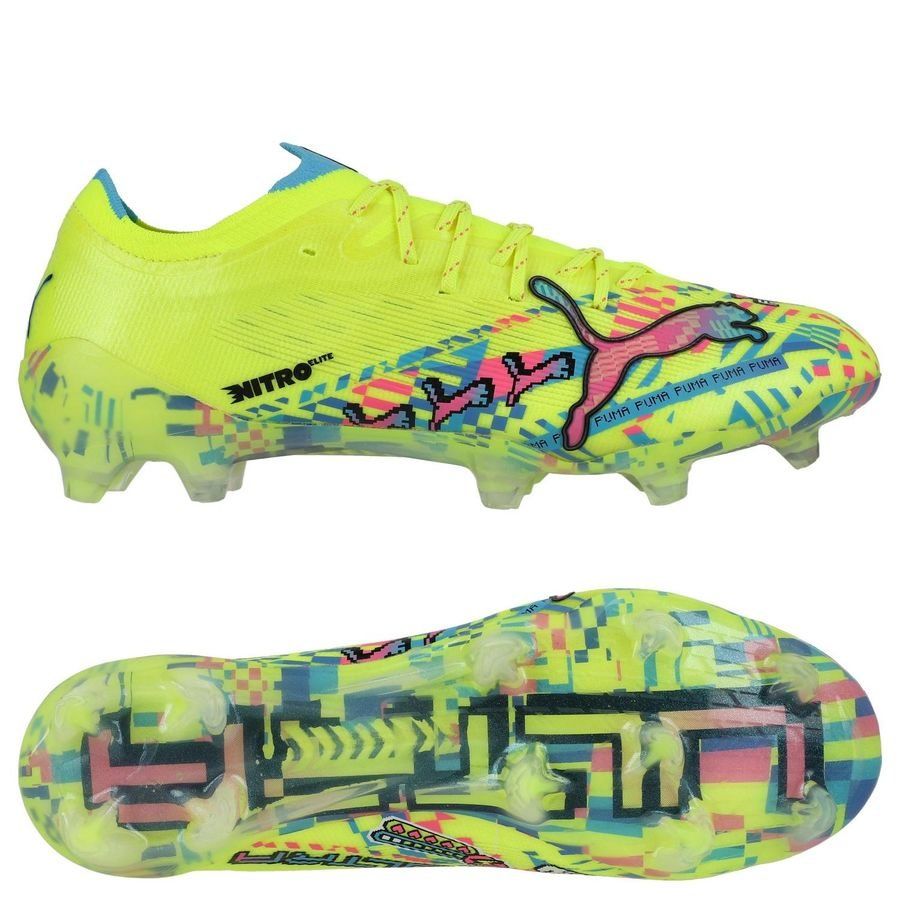 Crampons Ultra Nitro 7 Ultimate Elite FG Level Up - Jaune ÉDITION LIMITÉE