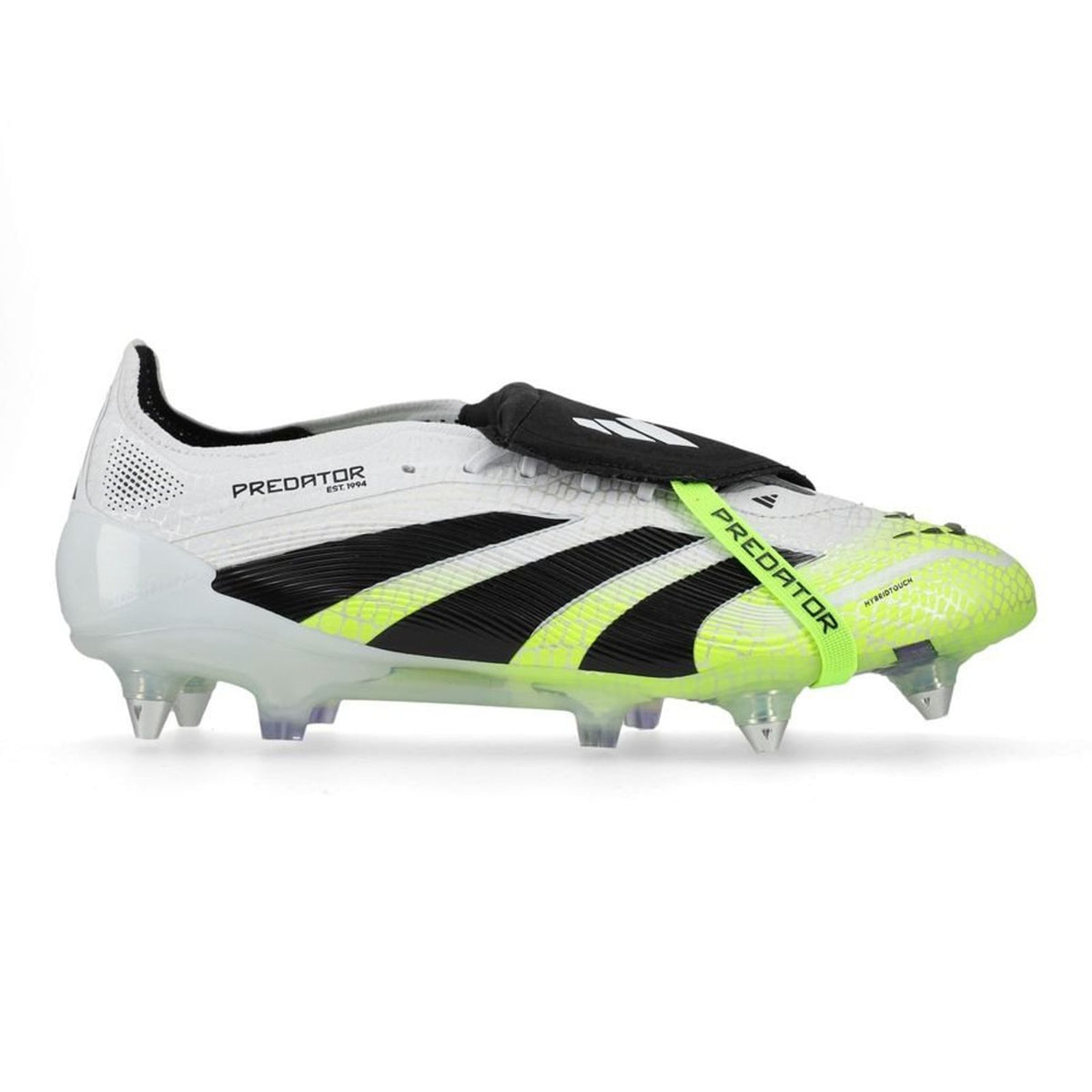 Crampons Predator Elite Fold-over Tongue SG Radiant Blaze - Blanc/Noir/Fluo