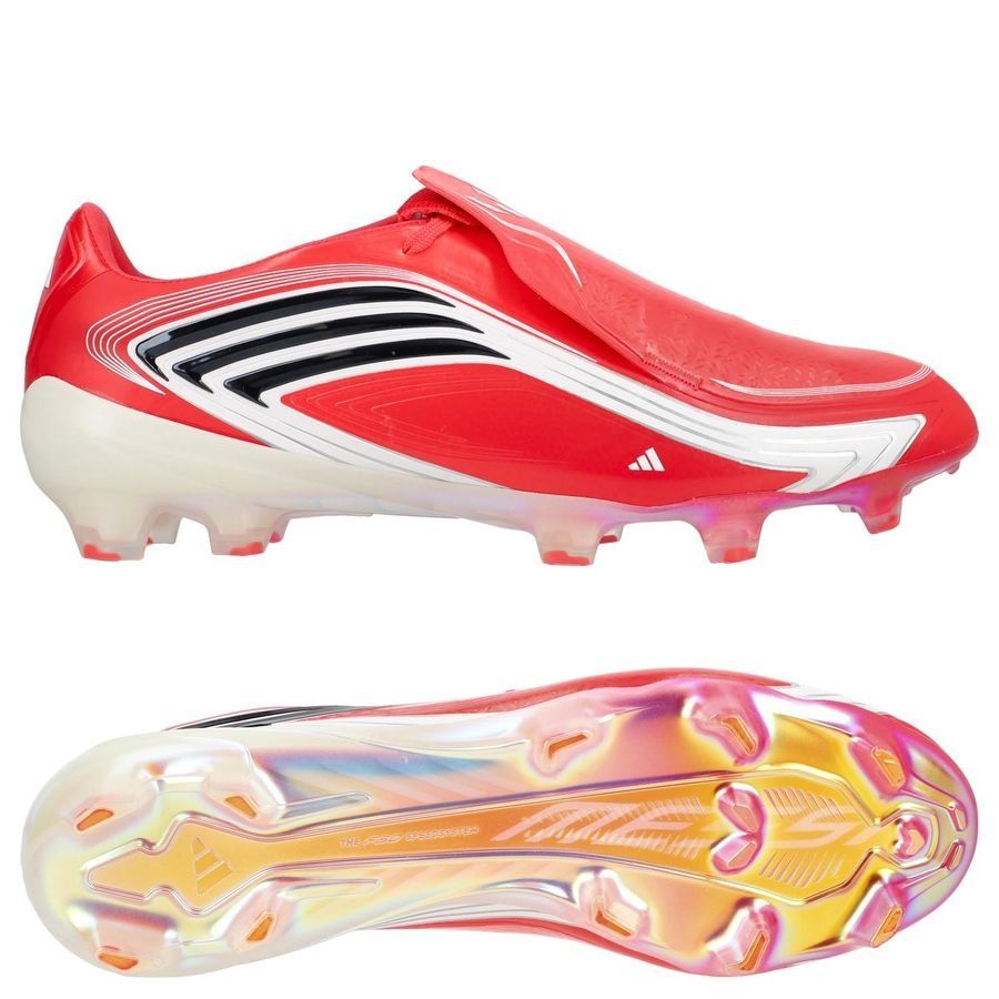 Crampons F50 Messi Elite FG Futbol y Familia - Rouge/Blanc ÉDITION LIMITÉE