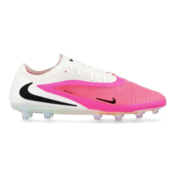 Crampons Phantom 6 Elite Low Cut AG - Breakout Rose/Blanc/Noir