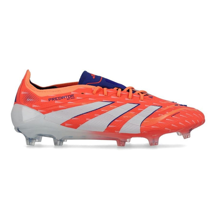 Crampons Predator Elite Laceless FG Coral Blaze - Corail/Blanc/Beam Orange