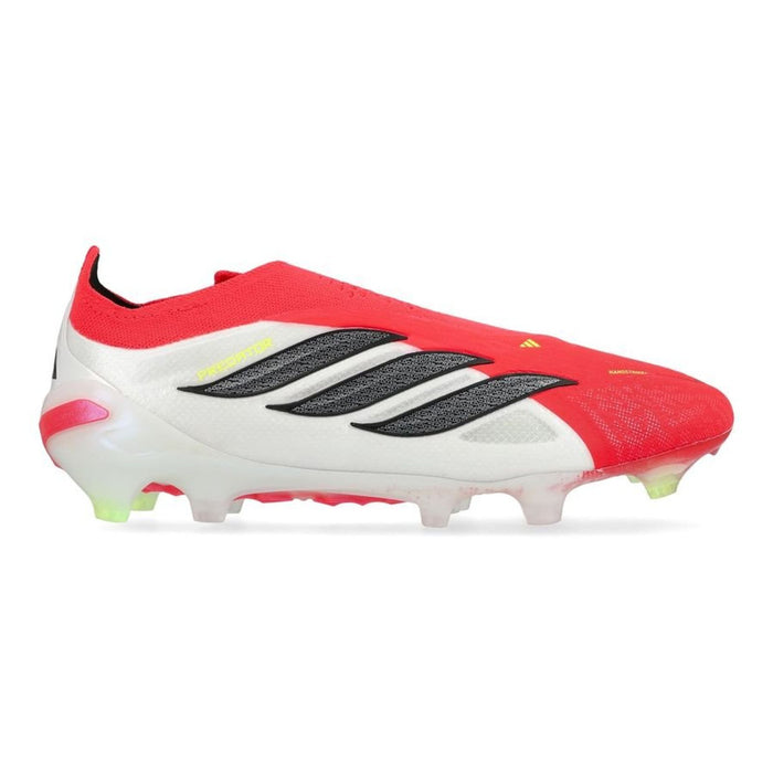 Crampons Predator 26 Elite Laceless FG Born For Goals - Rouge/Noir/Blanc