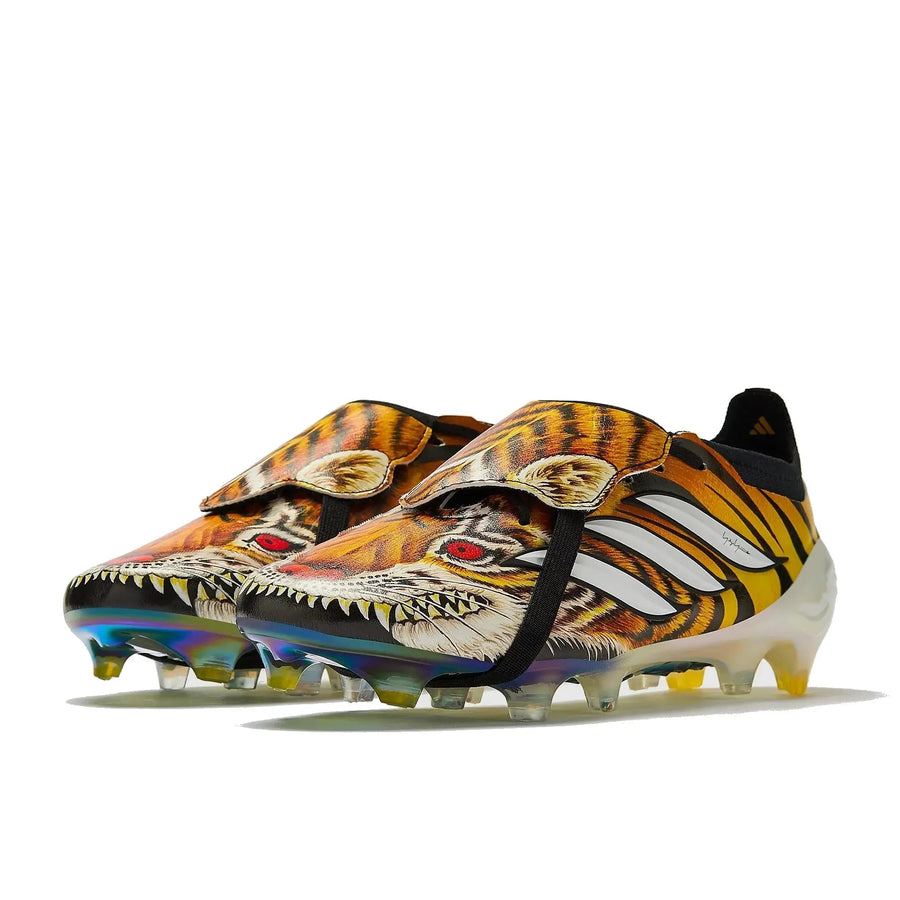 Crampons Predator 26 Elite Fold-over Tongue FG x Y-3 - Jaune/Noir