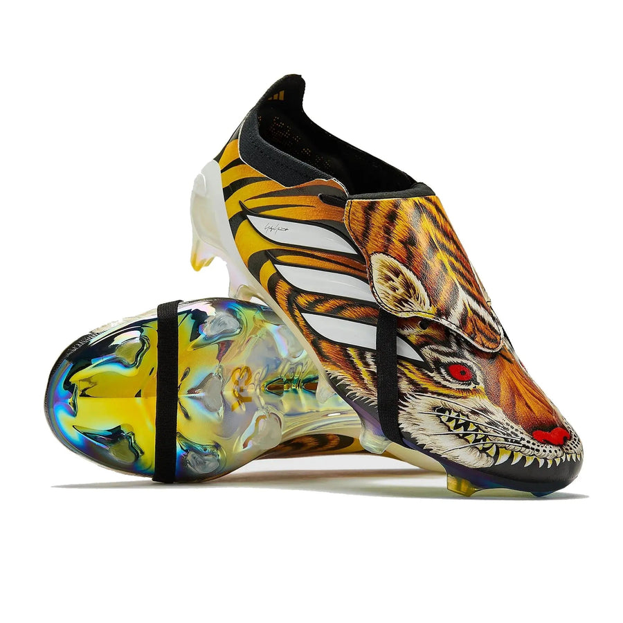 Crampons Predator 26 Elite Fold-over Tongue FG x Y-3 - Jaune/Noir