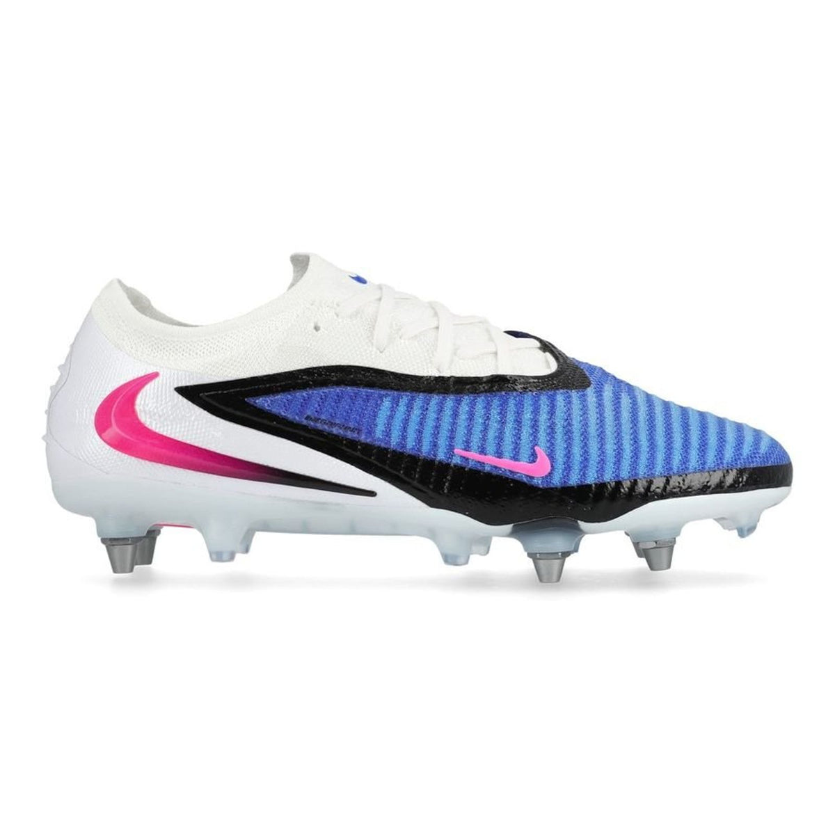Crampons Phantom 6 Elite Low Cut SG Attack Pack - Bleu/Blanc/Noir/Rose