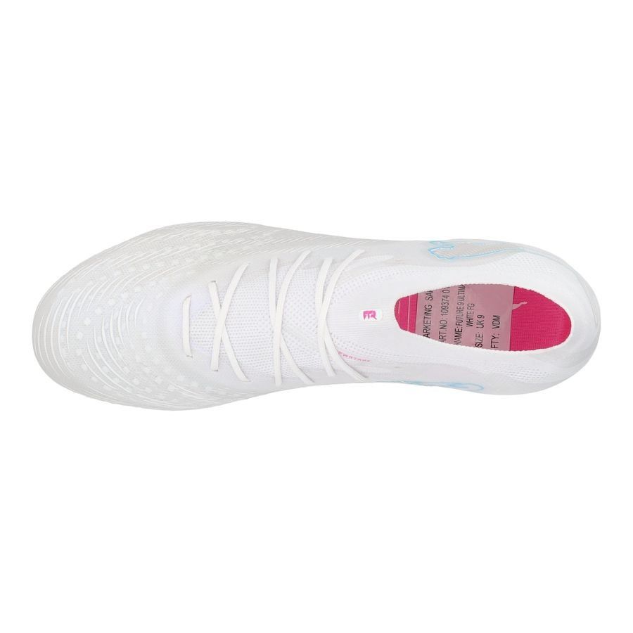 Crampons Future 9 Ultimate Elite FG White Pack - Blanc