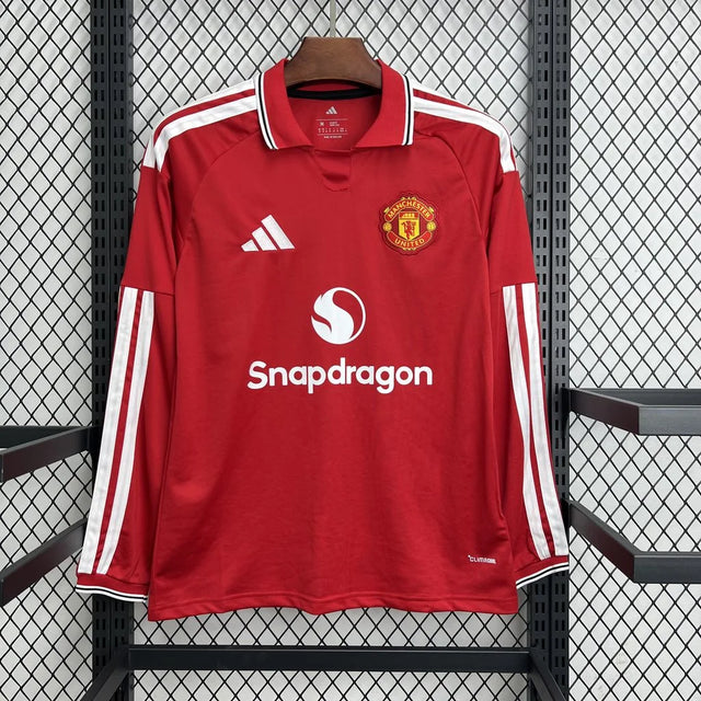 Maillot Manchester United Domicile 2026/2027 Manches Longues