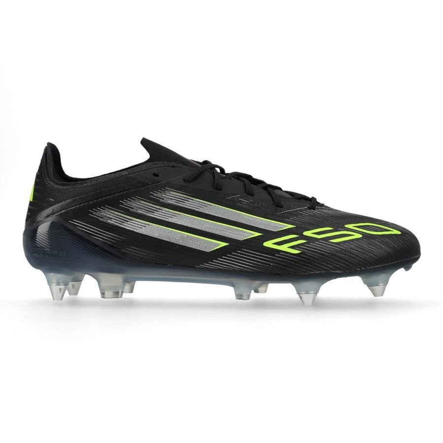 Crampons F50 Elite SG Noir/Argenté/Jaune