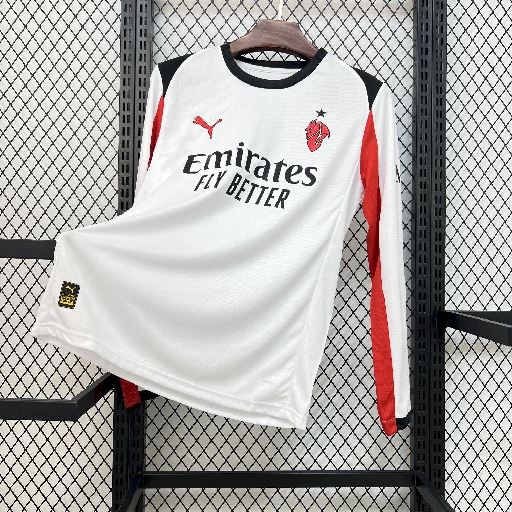 Maillot AC Milan Extérieur 2025/2026 Manches Longues