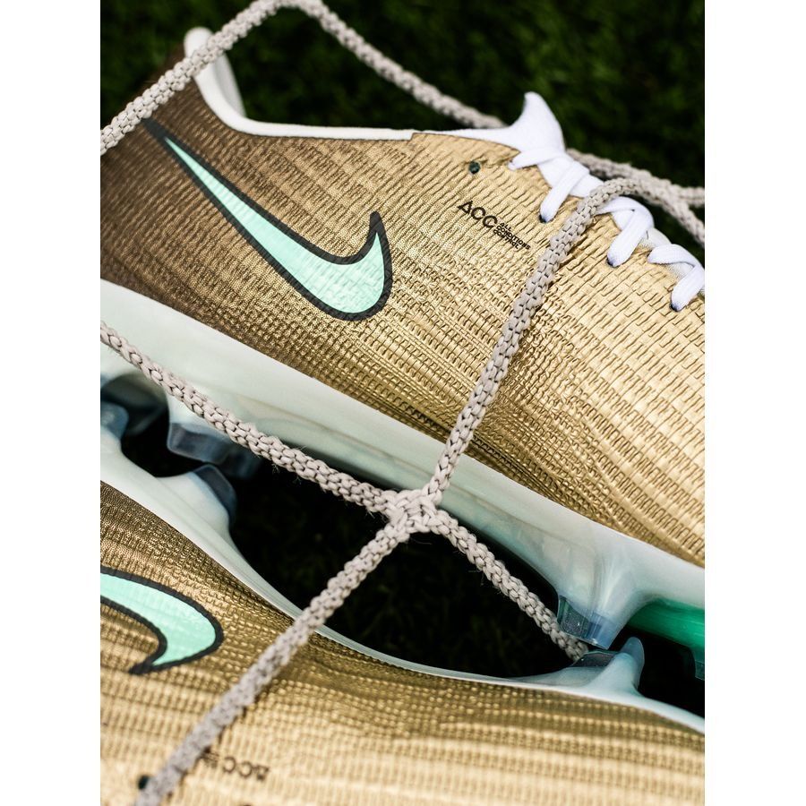 Crampons Air Zoom Mercurial Superfly 11 Elite FG Mbappé Personal Edition - Doré