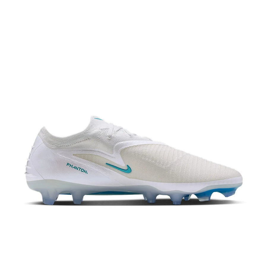 Crampons Phantom 6 Elite Low FG Bright Lights - Blanc/Dusty Cactus