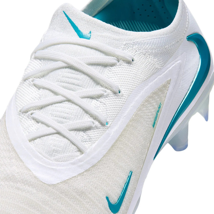 Crampons Phantom 6 Elite Low FG Bright Lights - Blanc/Dusty Cactus