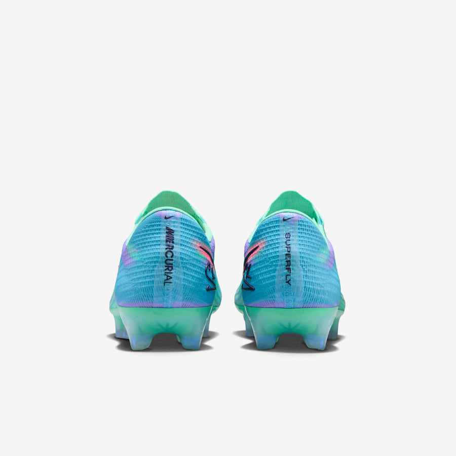 Crampons Air Zoom Mercurial Superfly 11 Elite FG Sam Kerr - Vert Glow/Fuchsia/Bleu Lagon