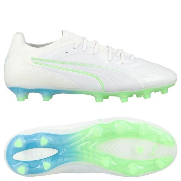 Crampons King 20 Ultimate Elite FG/AG White Pack - Blanc