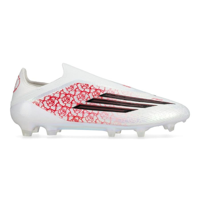 Crampons F50 Elite Laceless FG - Blanc/Noir/Rouge
