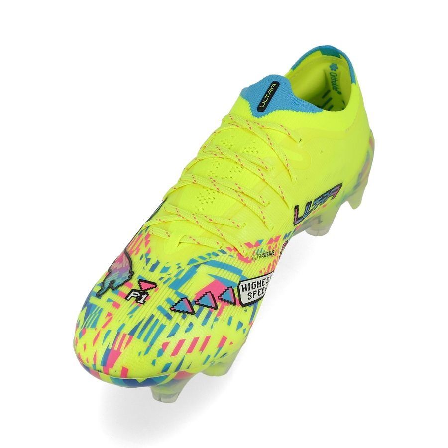 Crampons Ultra Nitro 7 Ultimate Elite FG Level Up - Jaune ÉDITION LIMITÉE