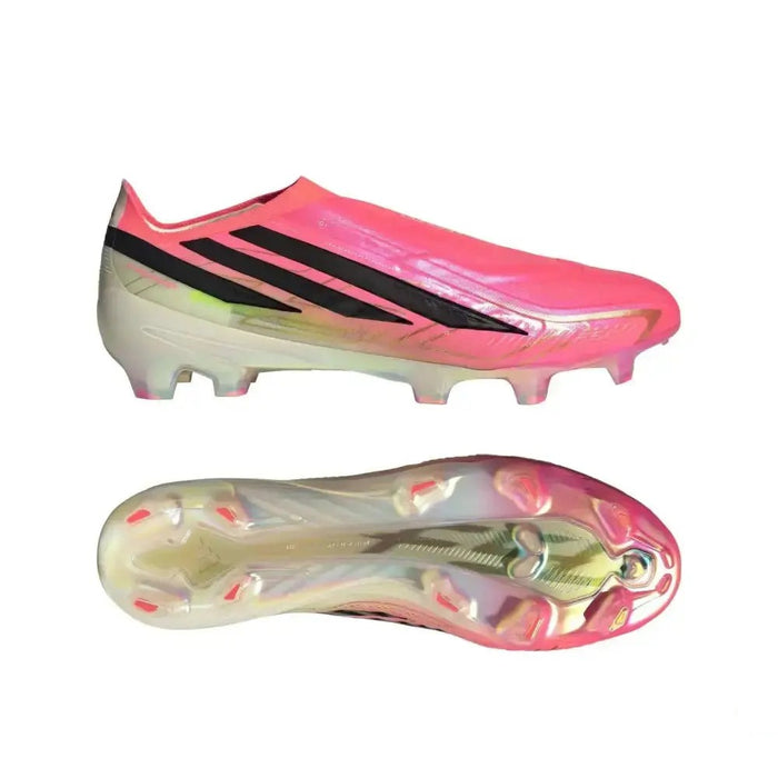 Crampons F50 Hyperfast Elite Laceless FG Road to Glory - Solar Turbo/Noir/Doré