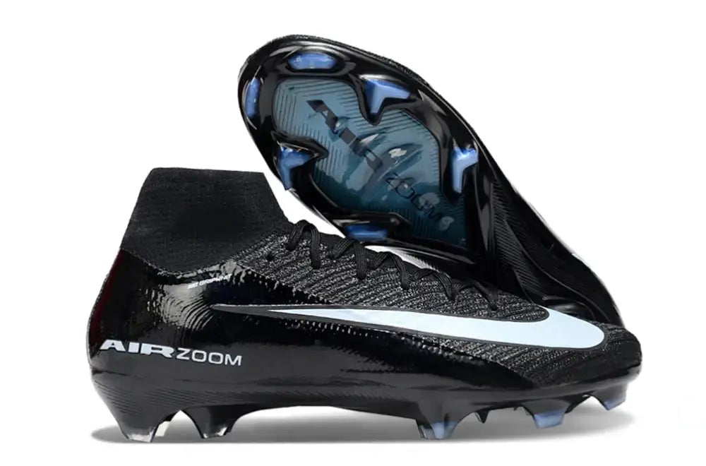Air Zoom Mercurial Superfly 10 Elite FG Shadow - Noir/Bleu