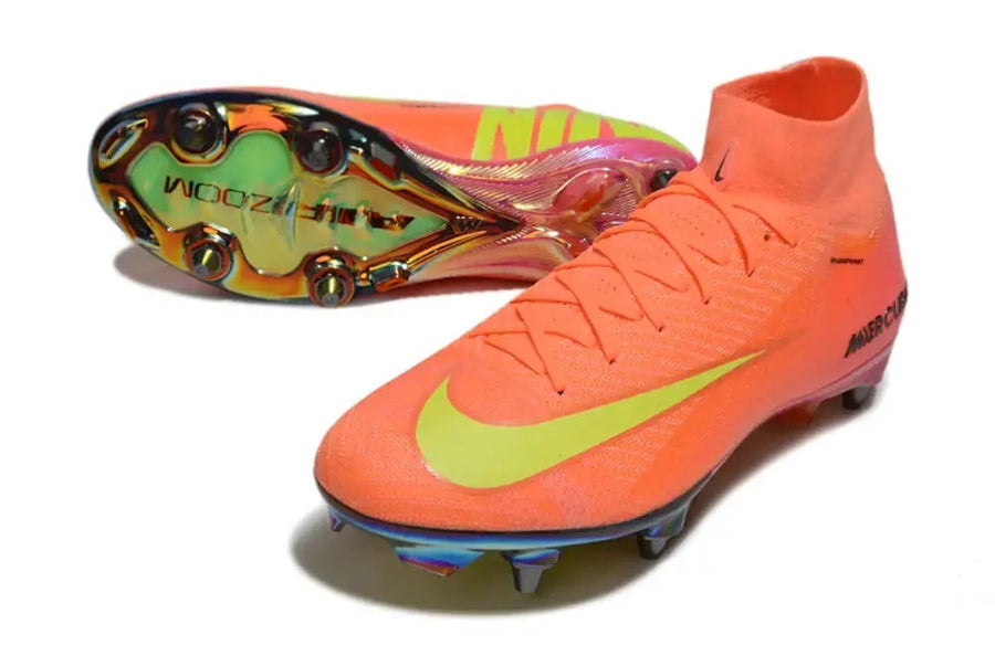 Crampons Air Zoom Mercurial Superfly 10 Elite SG - Orange/Jaune/Rose