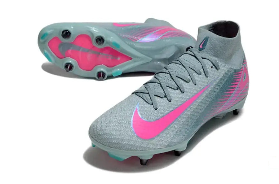 Crampons Air Zoom Mercurial Superfly 10 Elite SG Prism - Ocean Cube/Rose
