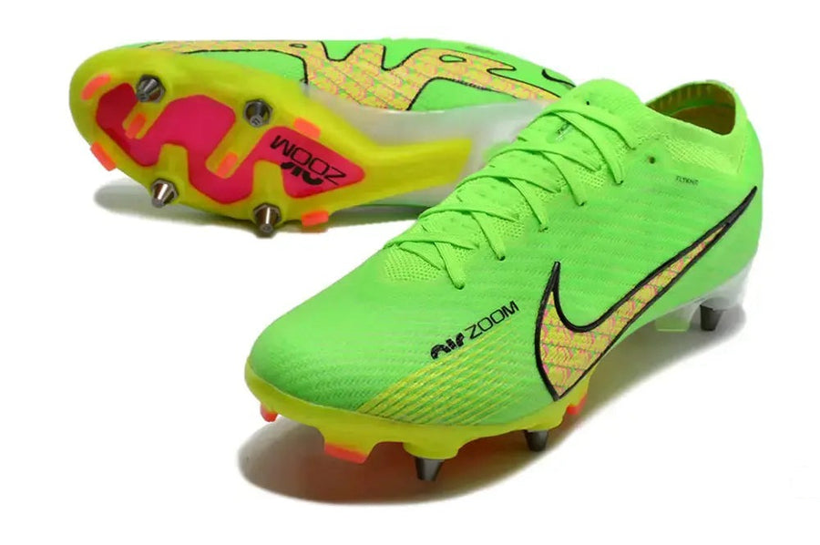 Crampons Air Zoom Mercurial Vapor 15 Elite SG - Vert/Jaune/Noir/Orange