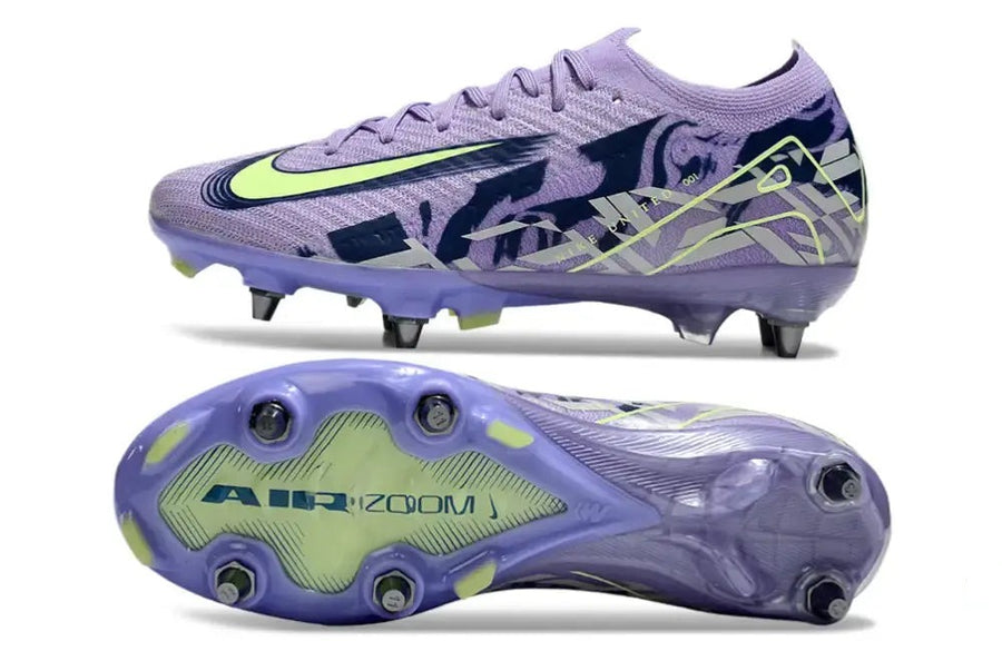 Crampons Air Zoom Mercurial Vapor 16 Elite SG United - Purple Agate/Jaune Fluo