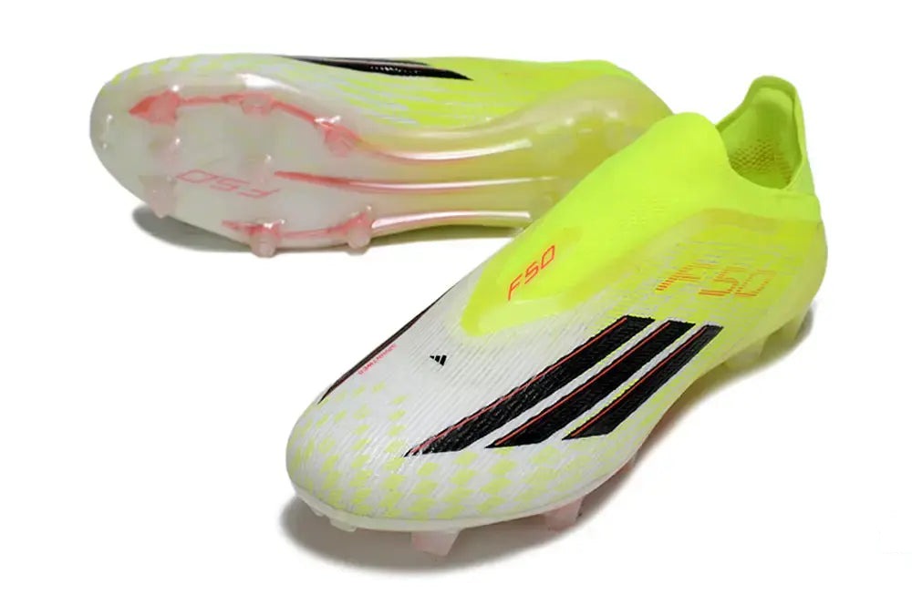 Adidas F50 Laceless Elite FG Born For Goals - Jaune/Noir/Rouge