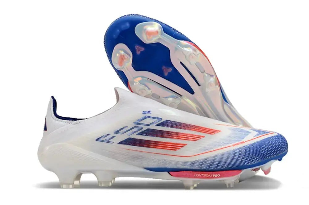 F50 + Laceless FG Blanc/Bleu/Rouge