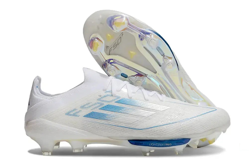 F50+ Lacets FG Polar Victory - Blanc/Argenté/Bleu