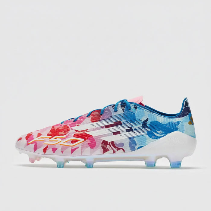 Crampons F50 x Bape Languette Elite FG - Rose/Bleu
