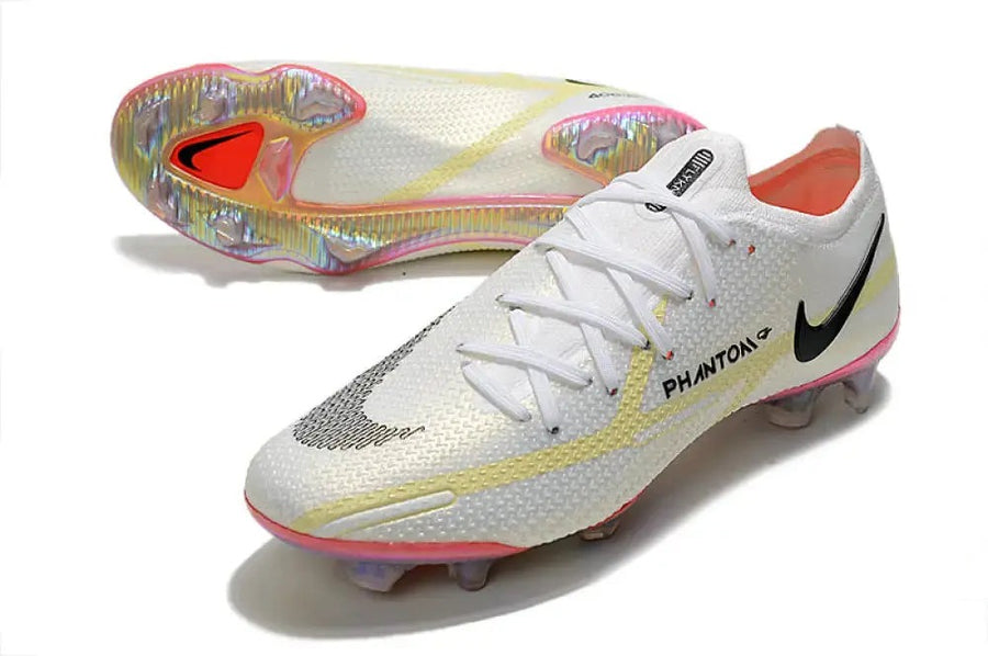 Crampons Phantom GT 2 Elite FG Rawdacious - Blanc/Rouge/Rose