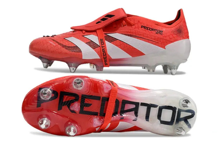 Crampons Predator 25 Elite Fold-over Tongue SG Pure Victory - Lucid Red/Blanc/Noir