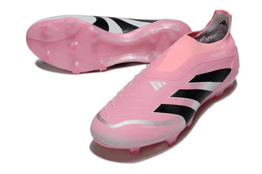 Crampons Predator Elite Laceless FG - Rose
