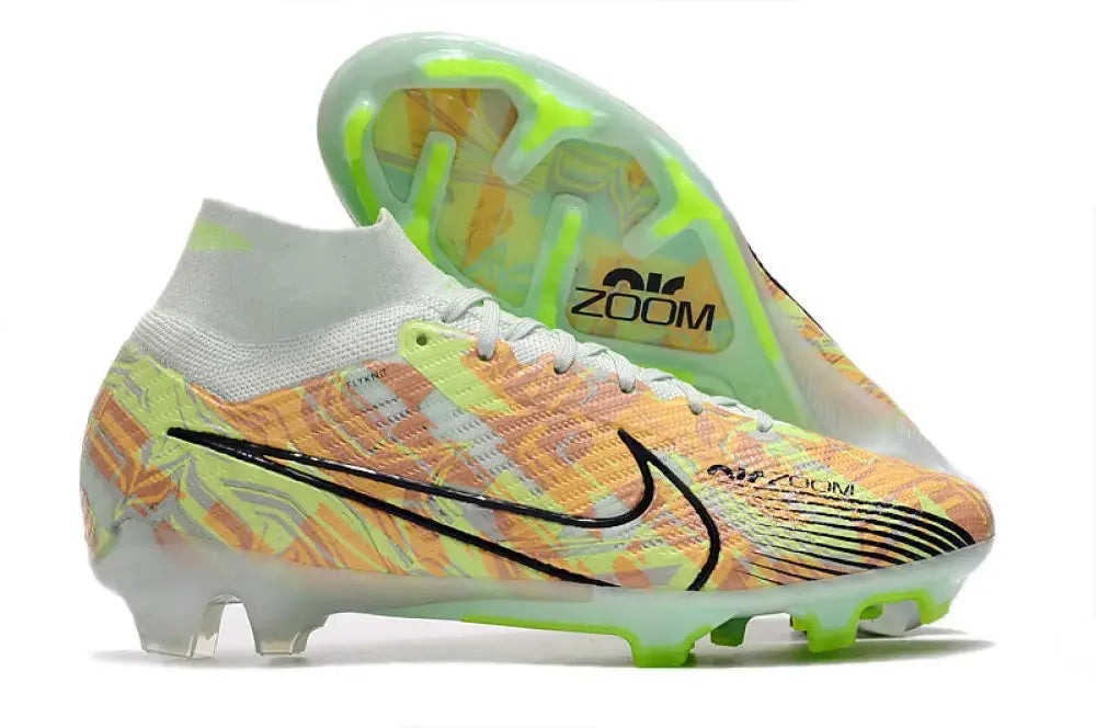 Superfly 9 Elite FG Bonded - Vert/Bleu/Orange
