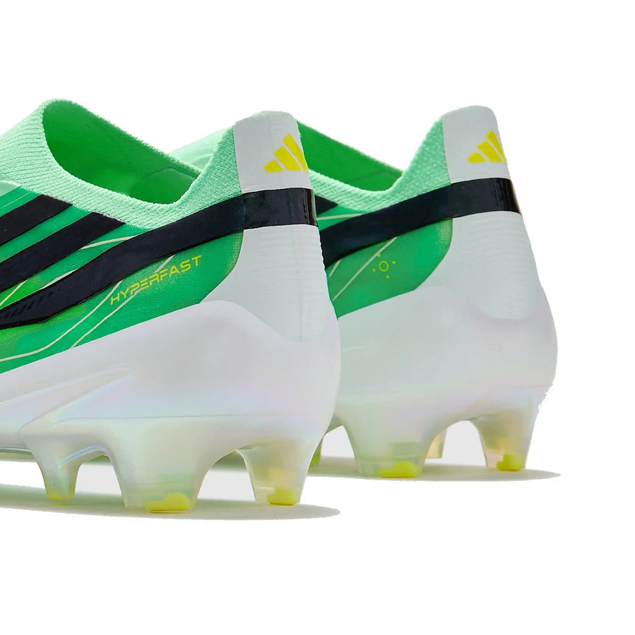 Crampons F50 Hyperfast Elite Laceless FG Final Rush - Vert Menthe/Noir/Jaune