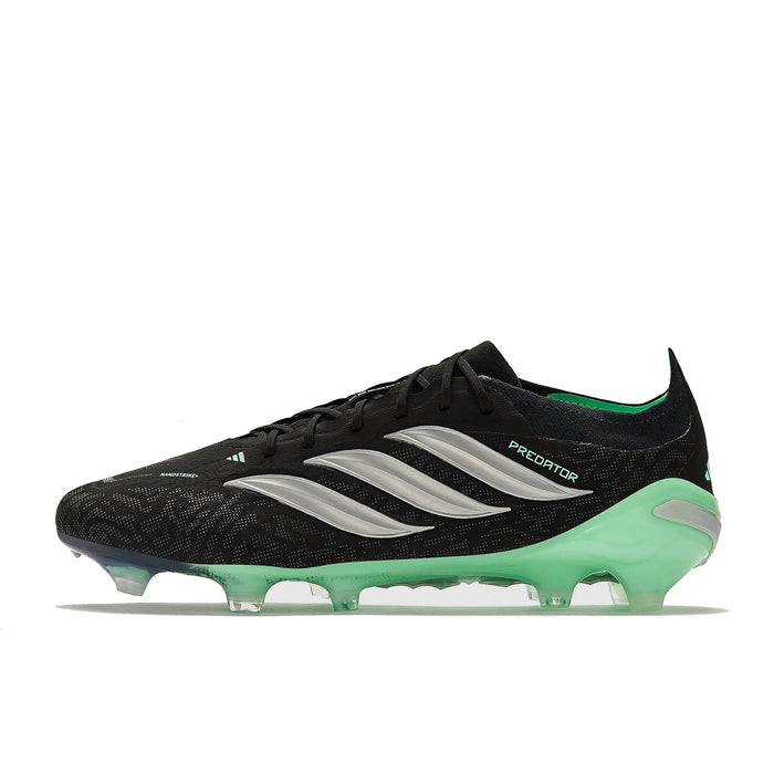Crampons Predator 26 Elite FG Final Rush - Noir/Argenté/Vert Menthe