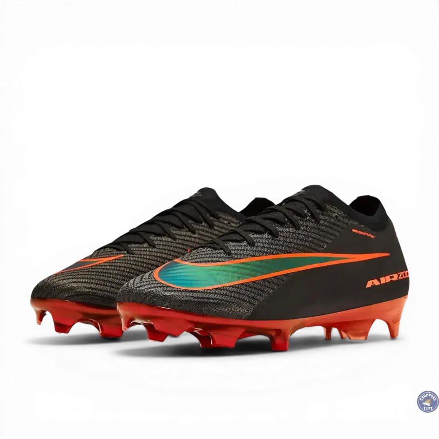 Crampons Vapor 16 Elite FG Heat Up - Noir/Orange