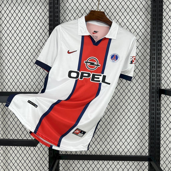 Maillot PSG (Paris Saint-Germain) Retro Extérieur 1998/1999