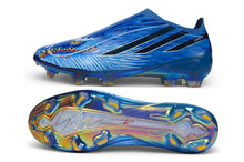 Crampons F50 Hyperfast Elite Laceless FG x Y-3 - Bleu/Noir – vue 4