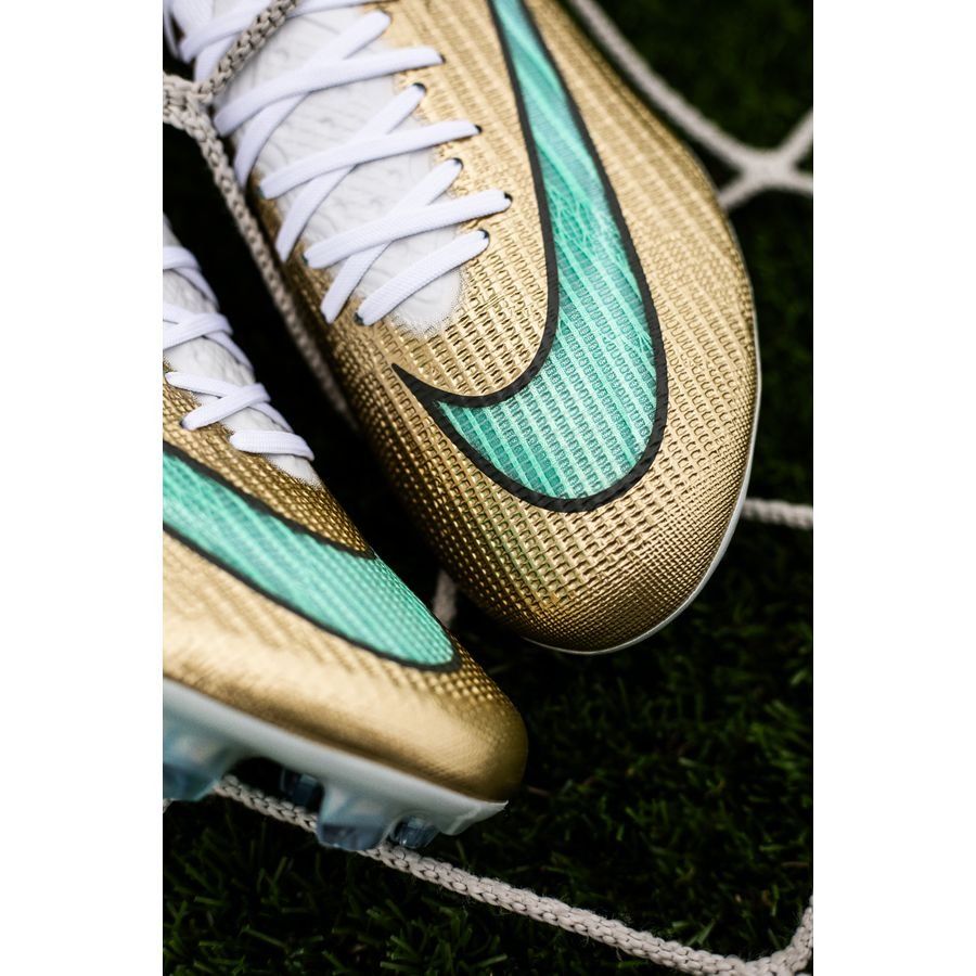 Crampons Air Zoom Mercurial Superfly 11 Elite FG Mbappé Personal Edition - Doré