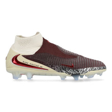 Crampons Phantom 6 Elite High Cut FG United - Bordeaux/Universal Red/Gris – vue 1