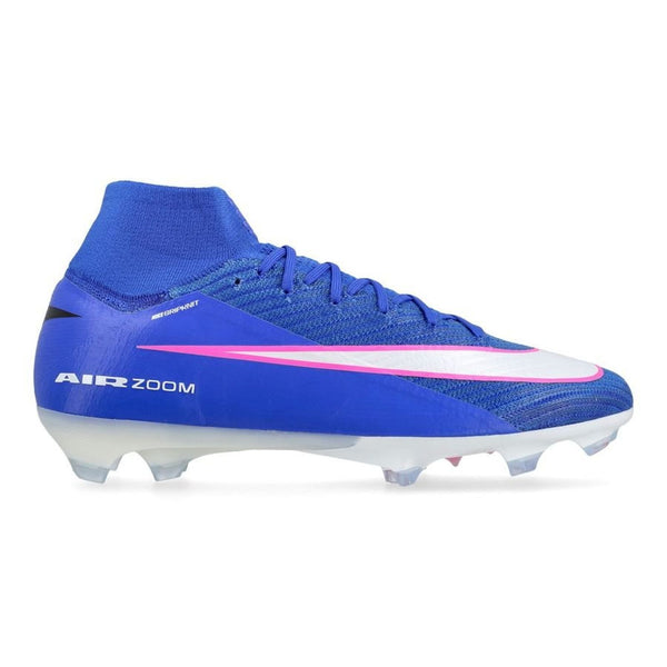 Crampons Air Zoom Mercurial Superfly 10 Elite FG Attack Pack - Bleu / Argent / Blanc