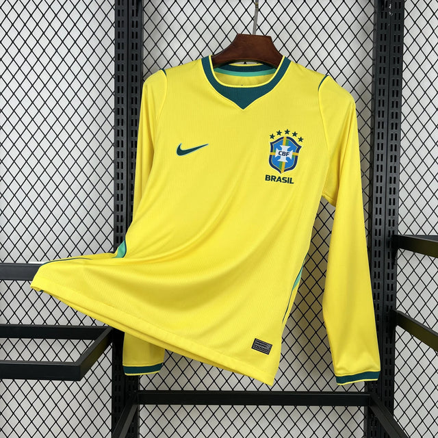 Maillot Brésil Domicile 2026/2027 Manches Longues