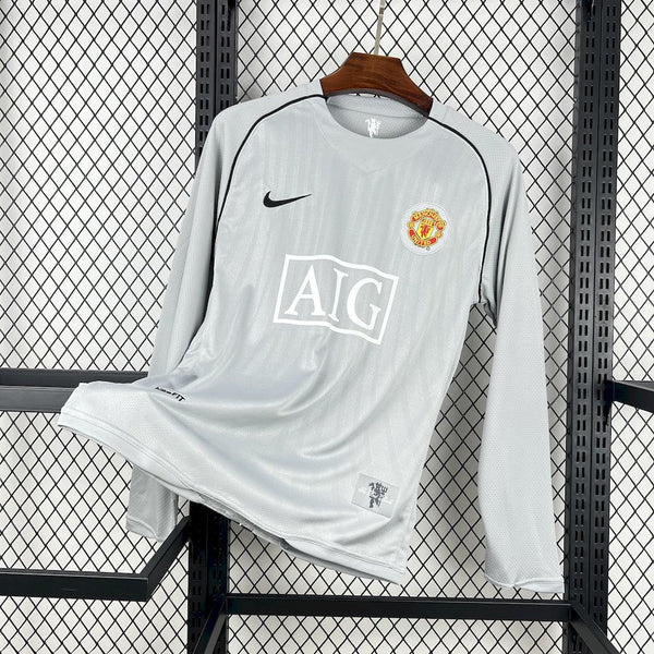 Maillot Manchester United Retro Gardien 2007/2008 Manches Longues