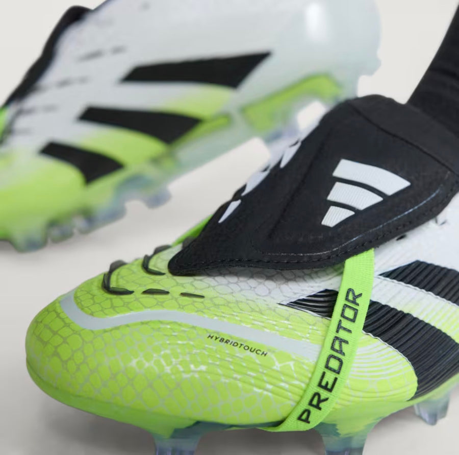 Crampons Predator Elite Fold-over Tongue SG Radiant Blaze - Blanc/Noir/Fluo