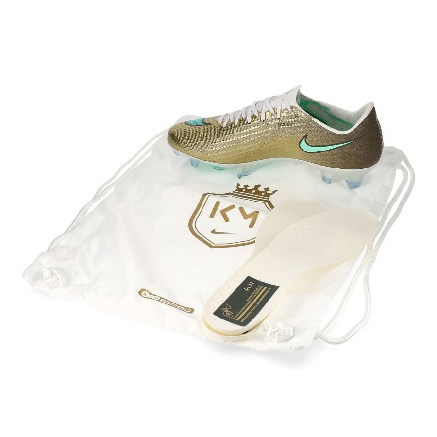 Crampons Air Zoom Mercurial Superfly 11 Elite FG Mbappé Personal Edition - Doré